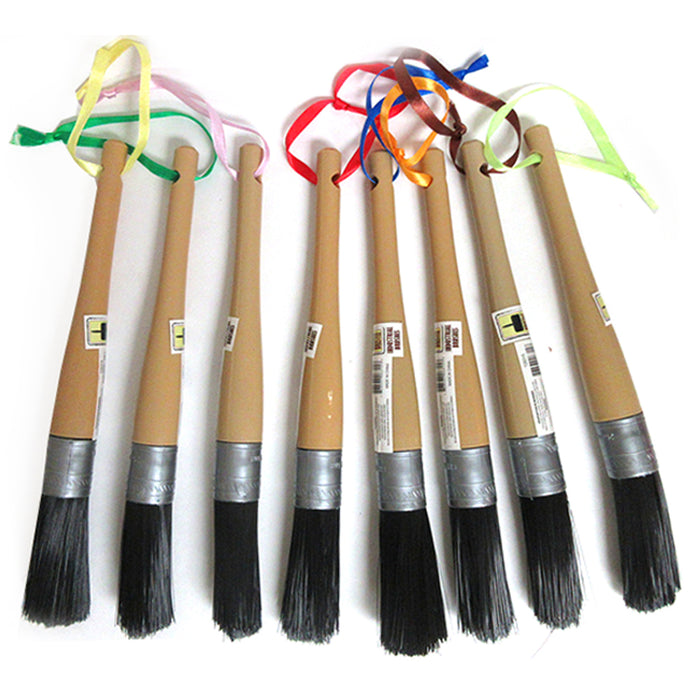4 x 10.5" Parts Cleaning Brush PVC Hard Plastic Handle Hand Tool Nylon Bristles