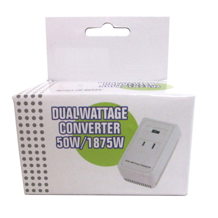 World Travel Voltage Converter Adapter Kit 50-1600 Watt Plug Power Charger Us Eu