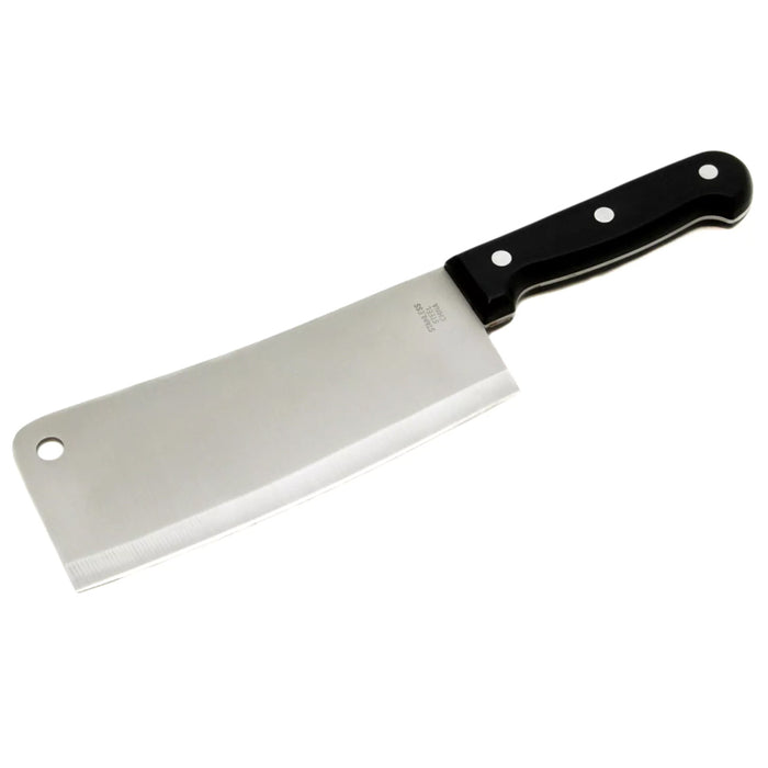 7" Meat Cleaver Chef Butcher Knife Stainless Steel Chopper Full Kitchen Home
