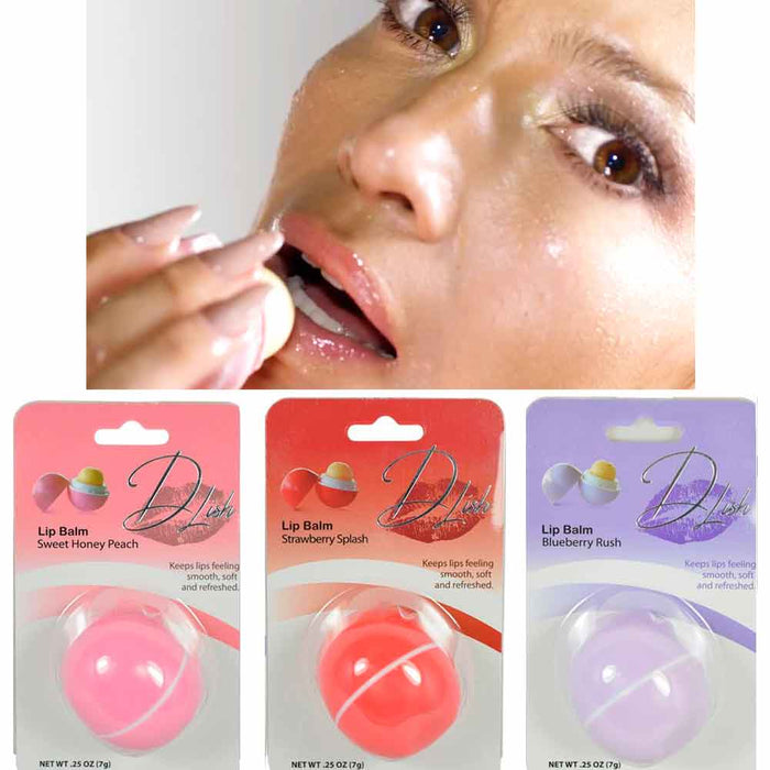 Pack 2 Visibly Soft Lip Balm Fruit Flavor 0.25 oz Variety Chapstick Women New