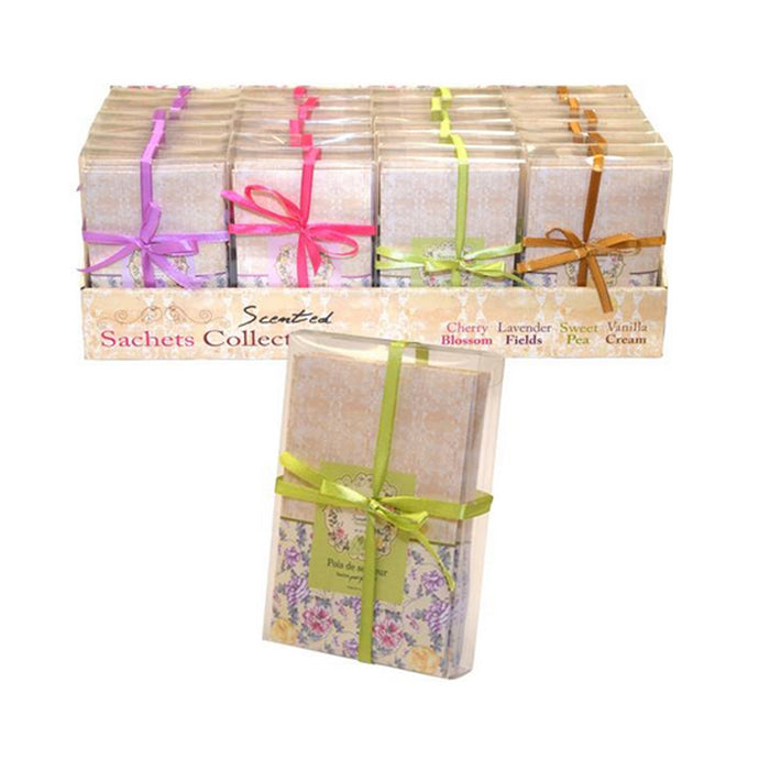 3 Scented Fragrance Sachet Bags Wardrobe Home Drawer Perfume Pouch Party Favor
