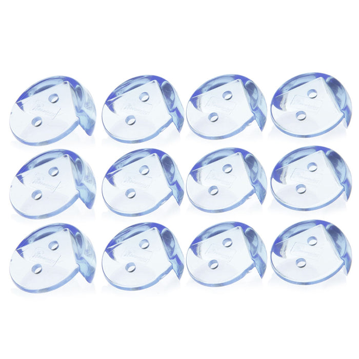 12PC Corner Protectors Child Baby Proof Safety Bumpers Clear Protective Cushions