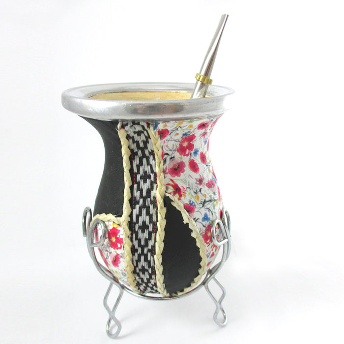 Mate Gourd Cup Bombilla Straw Argentina Weight Loss Detox Diet Tea Drink 2678 !!