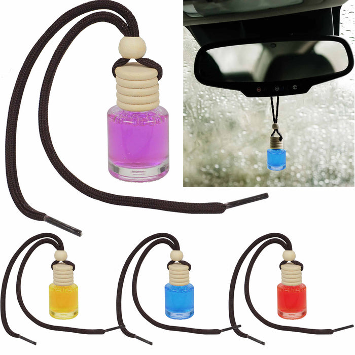 4 Pc Concentrated Fragrance Hanging Car Air Freshener Diffuser Home Long Lasting