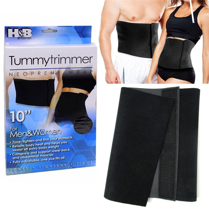 1 Slimming Belt Men Women Body Waist Shaper Girdle Adjustable Tummy Tu —  AllTopBargains