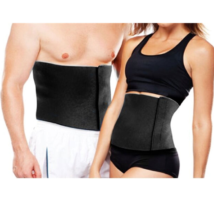 1 Slimming Belt Men Women Body Waist Shaper Girdle Adjustable Tummy Tuck Slim