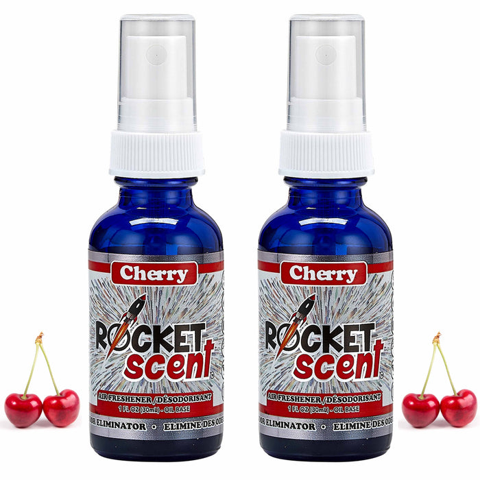 2 Strong Scent Concentrated Air Freshener Spray Cherry Aroma Odor Eliminator Car