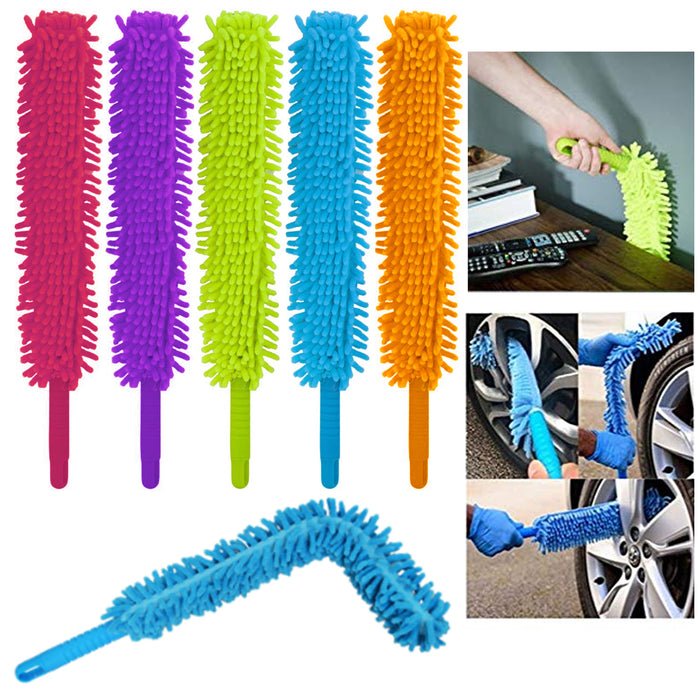Microfiber Duster Dusting Cleaner Auto Car Truck Home Cleaning Washable Tool 22"