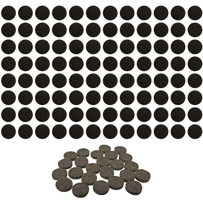 120 Pack Self Adhesive Cushion Floor Protectors Furniture Felt Round Pads Table