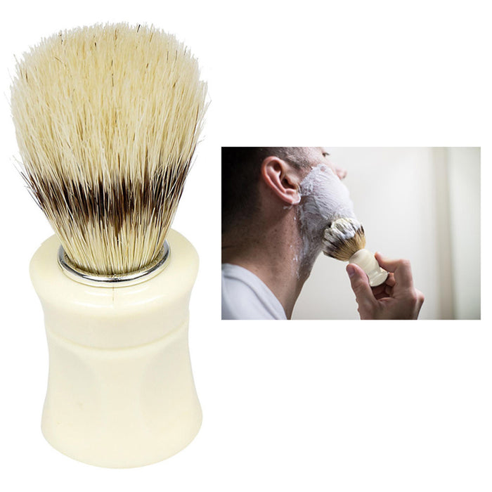 1pc Shaving Brush Perfect Shave Barber Hard Plastic Handle Badger Hair Soft Feel