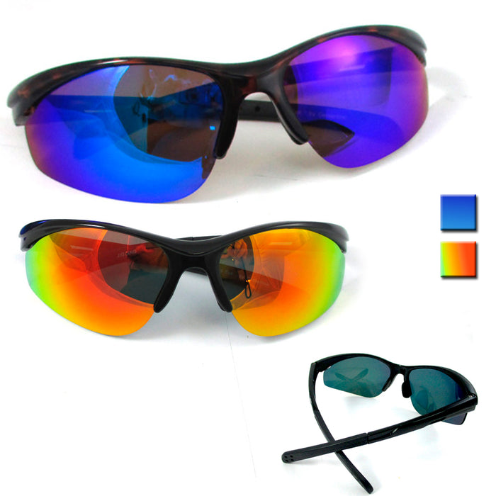 Polarized Cycling Sunglasses Bike Goggles Eyewear Shiny Lens Sport Glasses UV400