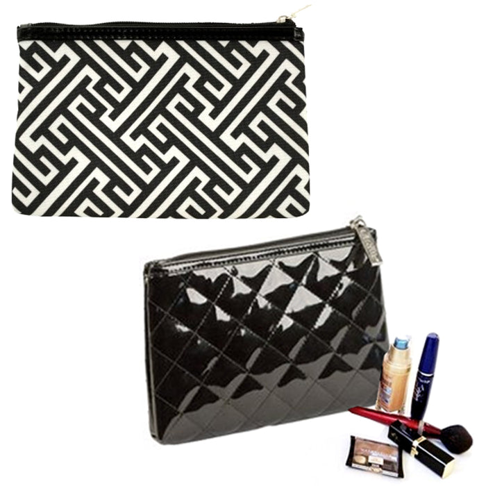 1 X Cosmetic Clutch Pouch Purse Wallet Make Up Toiletry Travel Bag Case Compact
