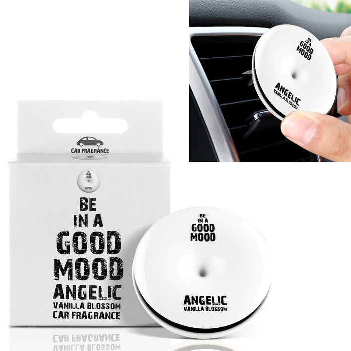 2 Pack Vanilla Car Air Vent Freshener Scent Auto AC Eliminator Strong Odors