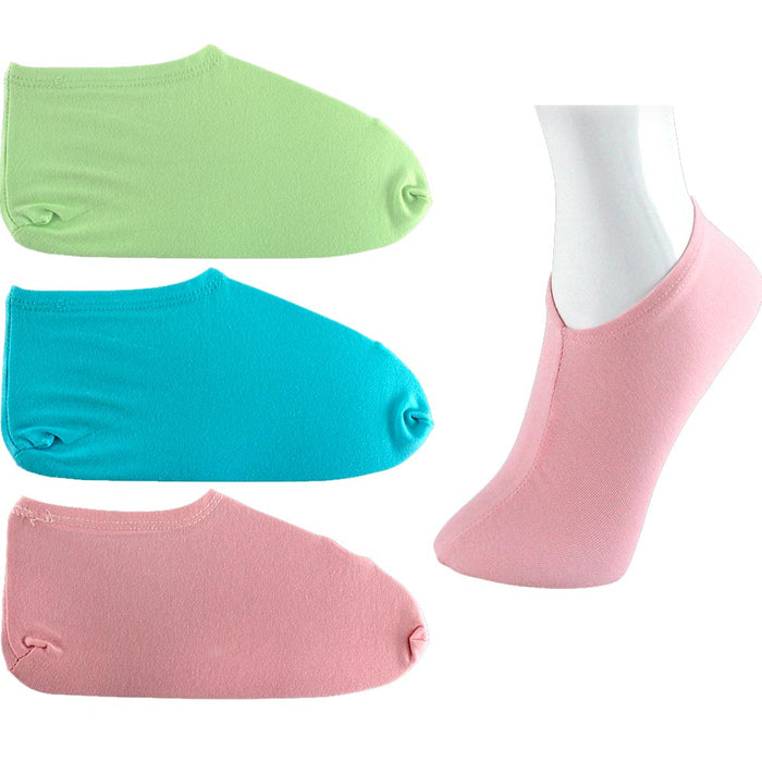 1 Pair Spa Moisture Lock Socks Skin Care Soft Feet Beauty Therapy Treatment !