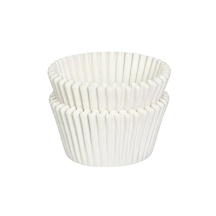 200 Pc Baking Cups Cupcake Liners Paper Molds Muffin Parchment Bake Party White