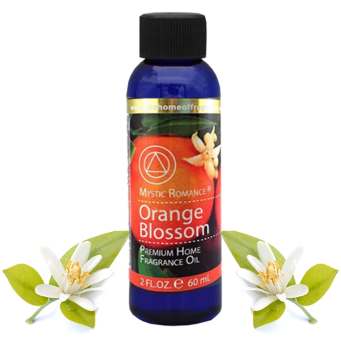1 Pc Orange Blossom Fragrance Oil Burner Aromatherapy 2oz Air Aroma Diffuser