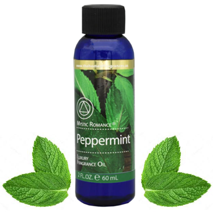 1 Peppermint Scent Fragrance Oil Burn Aromatherapy 2oz Air Aroma Diffuser Scent