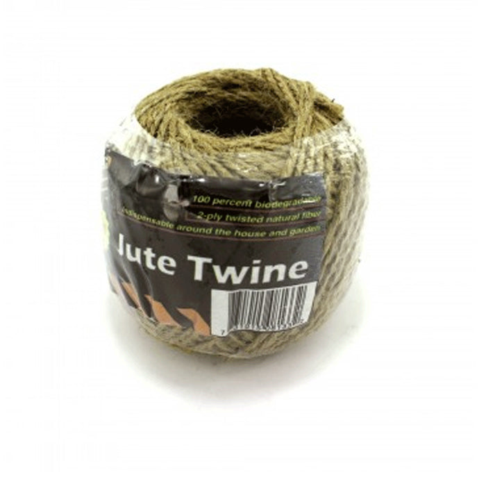 250' Feet Jute Twine Natural Rope 2Ply Twisted String Parrot Bird Toy Craft Part