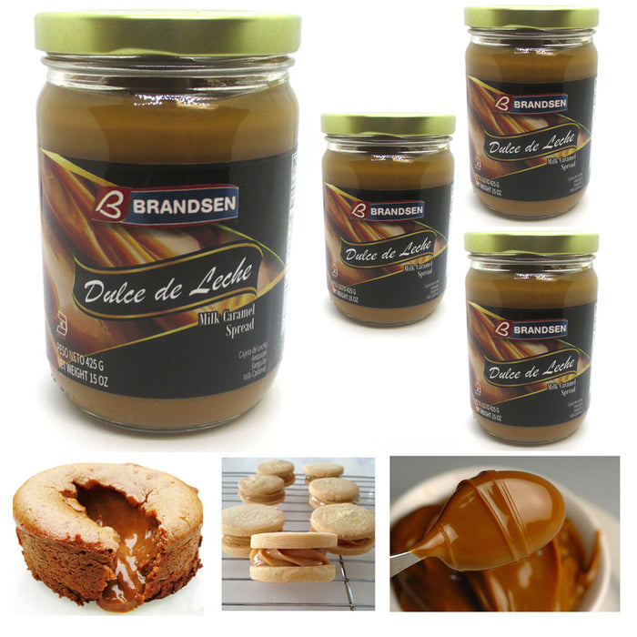 4 Jars Dulce De Leche Caramel Spread Special Recipe Argentina Milk Arequipe 60oz