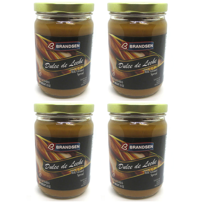 4 Jars Dulce De Leche Caramel Spread Special Recipe Argentina Milk Arequipe 60oz
