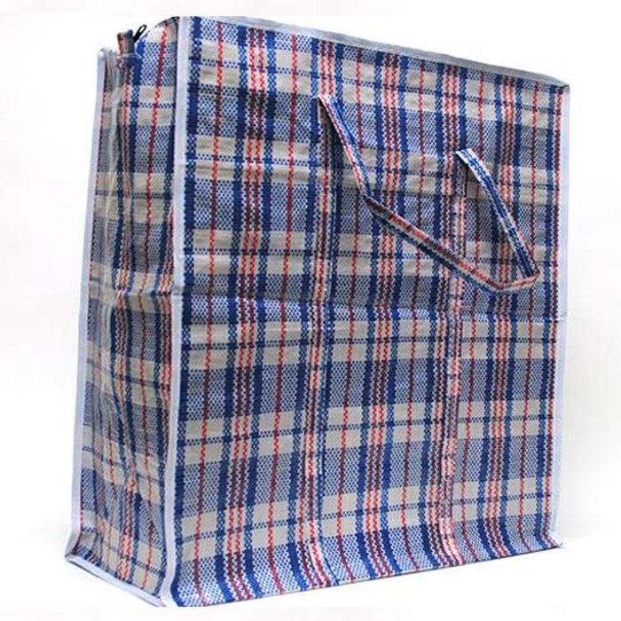 Large Tote Storage Bag Reusable Shopping Groceries Laundry Organizing Zipper Bag