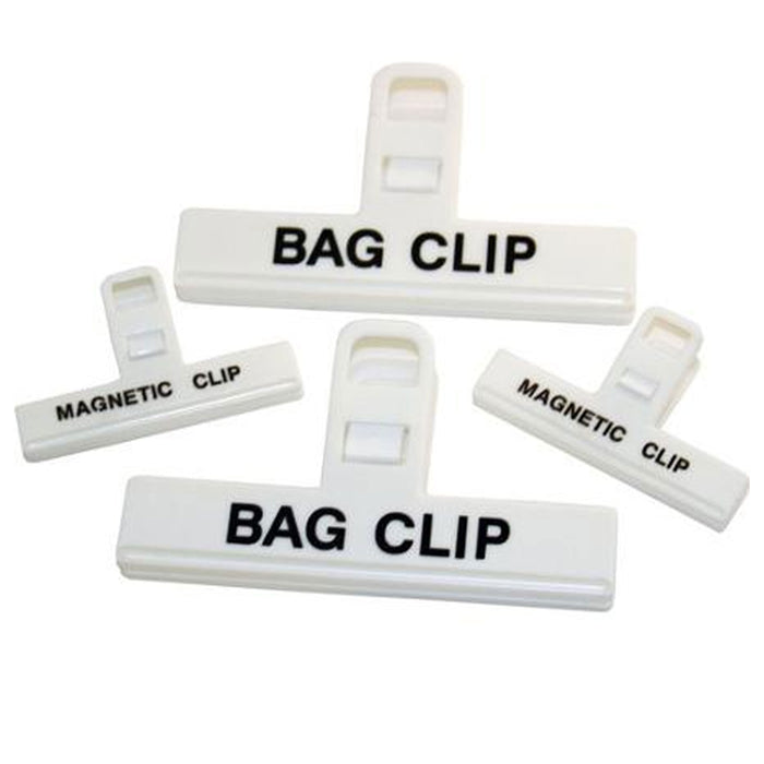 8 Pc Multi Purpose Magnetic Bag Clips Food Chip Clip Sealing Refrigerator Magnet