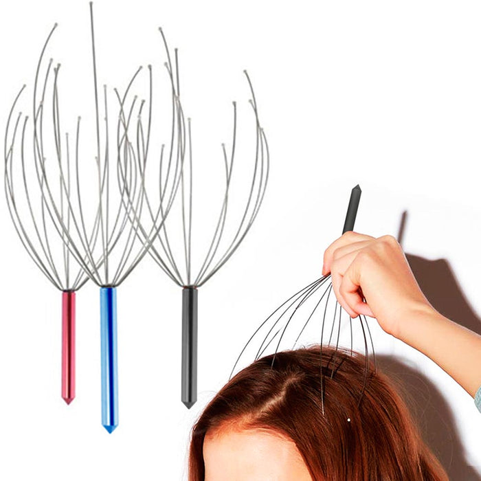 10 Scalp Head Massager Scratcher Stress Relief Tool Acupressure Therapy Relax !!