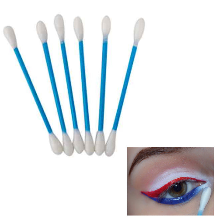 400 Ct Cotton Swabs Double Tipped Applicator Q Tip Safety Ear Wax Makeup Remover