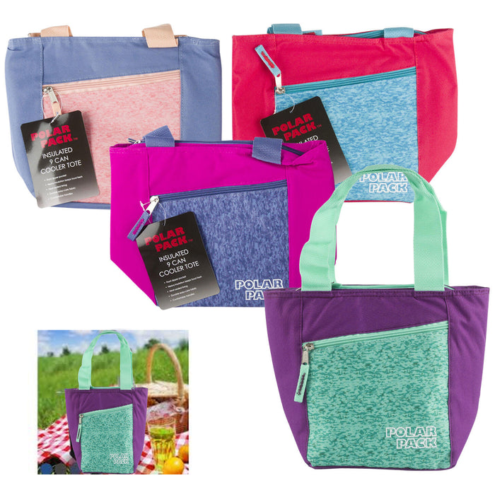 1 Pc Cooler Tote Bag Insulated Lunch Box Carrier Leakproof Thermal Ice Chest