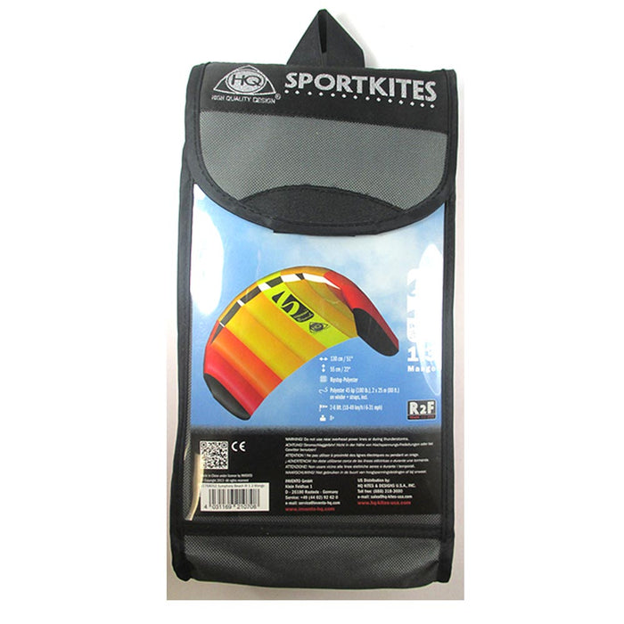 HQ Trainer Kite Power Sport 1.3 Control Bar Symphony Meters Kiteboarding Mango