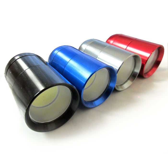 4 Pc Portable Flashlight Keychain Mini COB LED Key Ring Light Work Torch Lamp