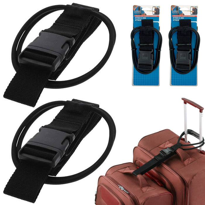  Luggage Strap Adjustable Travel Belt for Suitcases Add