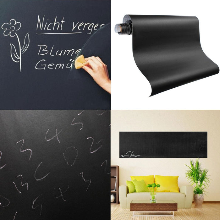 1 Pc 17.5" X 96" Chalk Board Blackboard Removable Wall Sticker Decal Chalkboard