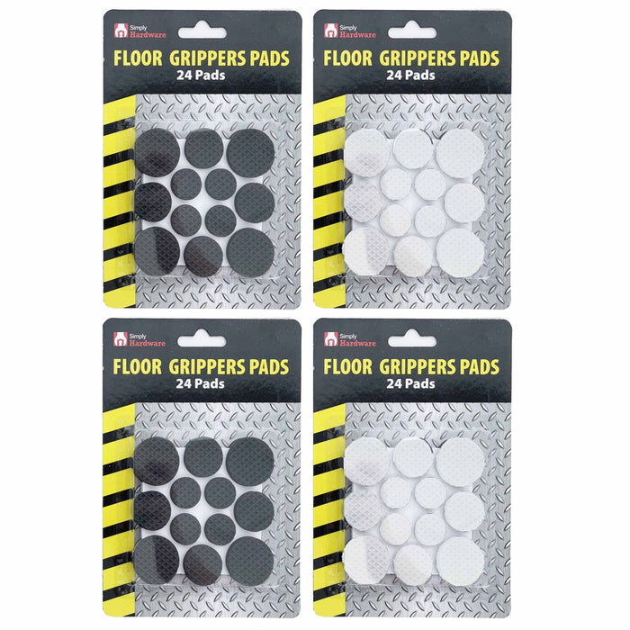 96 X Self Adhesive Floor Protectors Felt Pads Chair Legs Table Feet Anti Scratch