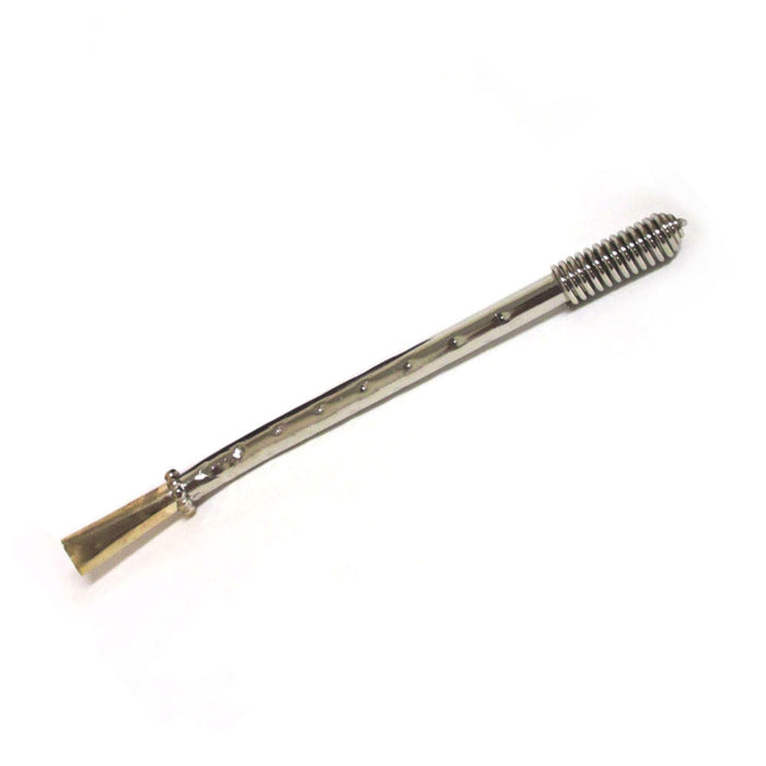 Cartoon Mate Gourd Bombilla Real Leather Straw Argentina Gaucho Drink Tea 9927
