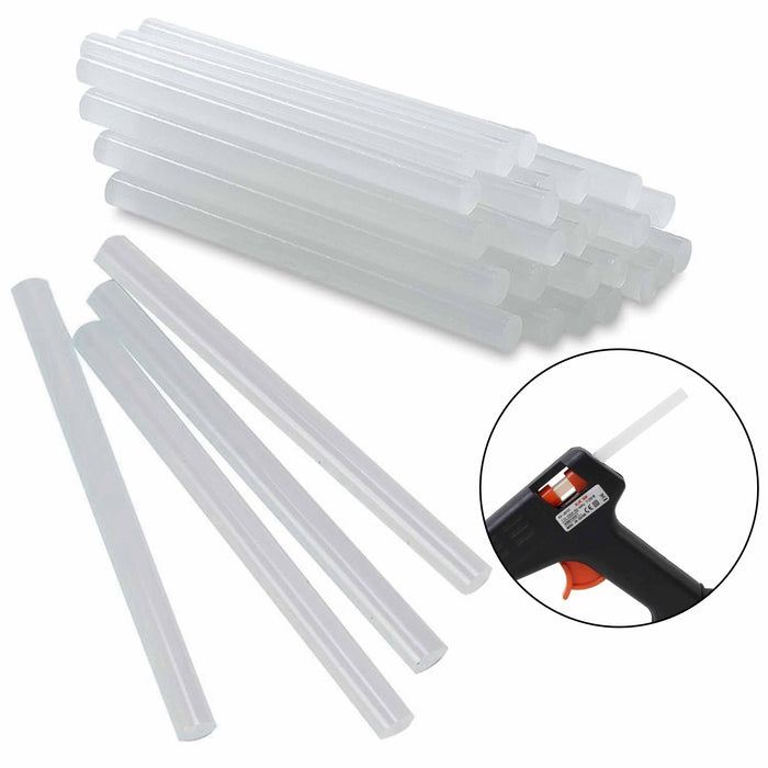 40 Pc Glue Sticks Hot Melt 7mm X 10cm Heat Gun Strong Adhesive Bond Craft Repair