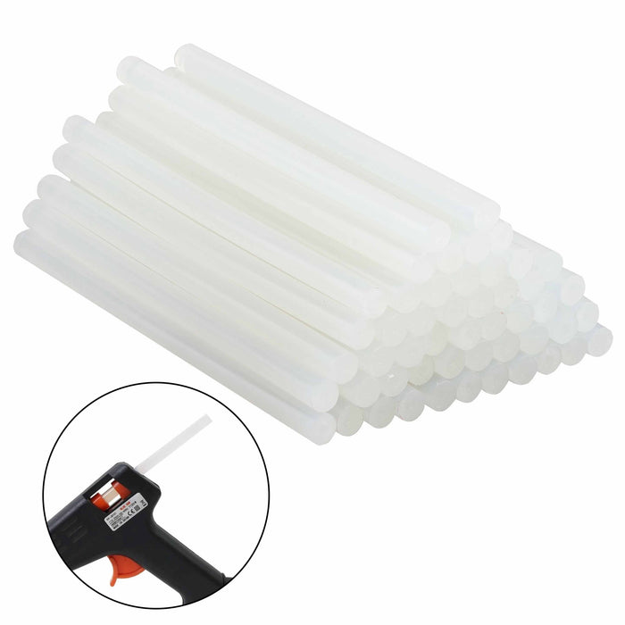 80pc Hot Melt Glue Gun Sticks 7mm X 10cm Heat Strong Adhesive Bond Repair Crafts