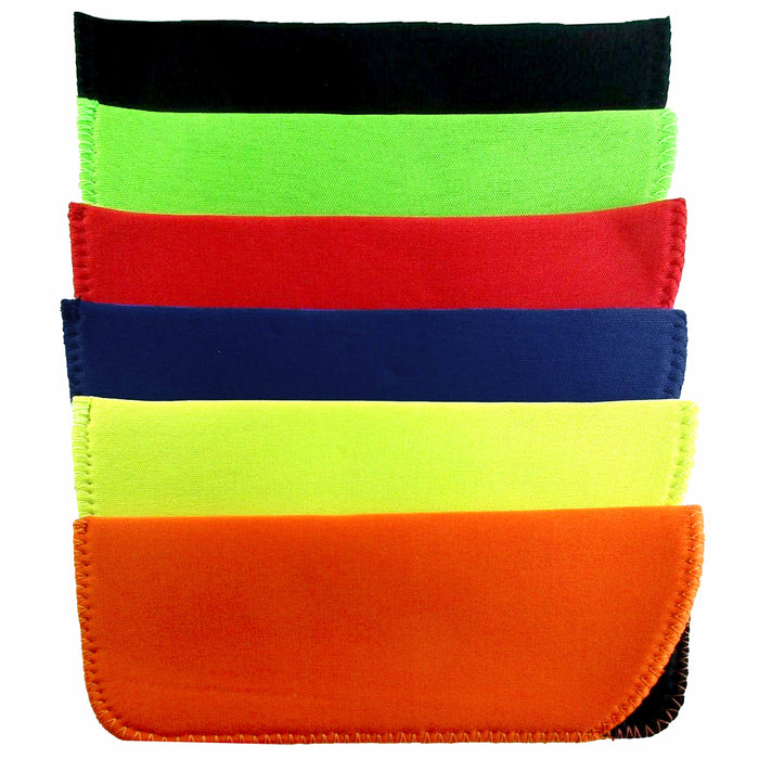 2 Pc Neoprene Sunglasses Sunglass Carrying Pouch Eyewear Case Bag Storage Sleeve