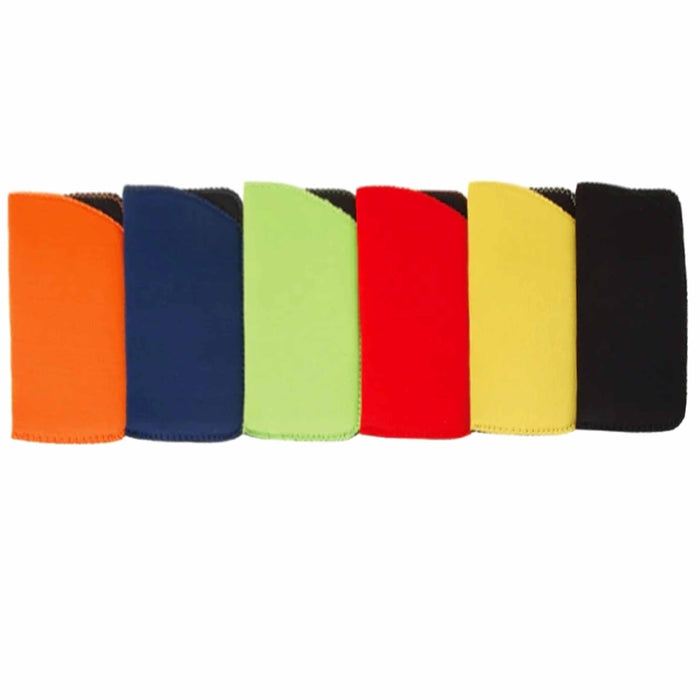 2 Pc Neoprene Sunglasses Sunglass Carrying Pouch Eyewear Case Bag Storage Sleeve