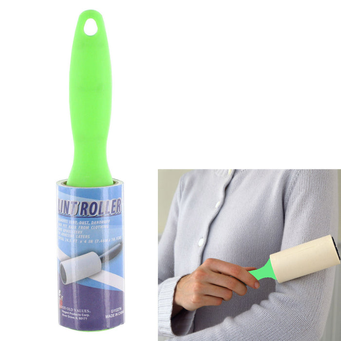 2 PC Extra Sticky Lint Roller For Dog Cat Pet Hair Clothing Remover 100 Sheets