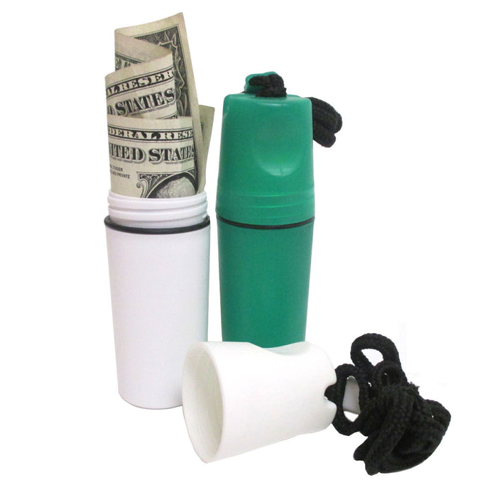 Plastic Waterproof Storage Case Money Coin Holder Container Cover Beach Safe New