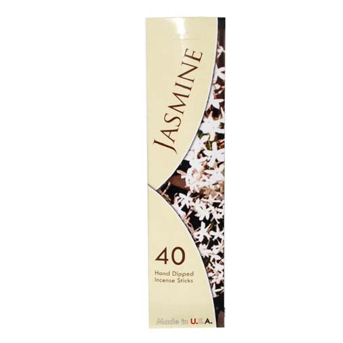 120 Pack Jasmine Incense Sticks Hand Dipped Fragrance Scent Burning Perfume Bulk