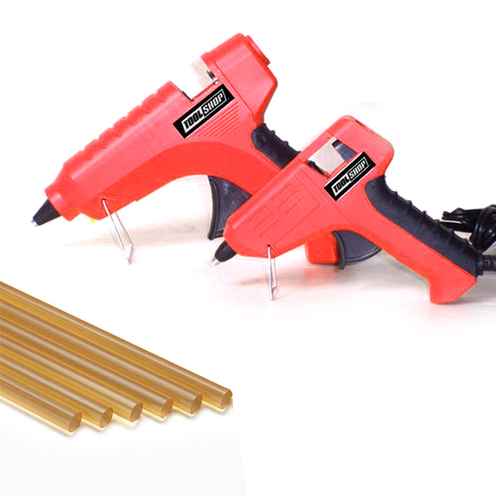 14 Pc Kit Hot Melt Glue Gun Sticks Electric Heating DIY Applicator Arts Crafts