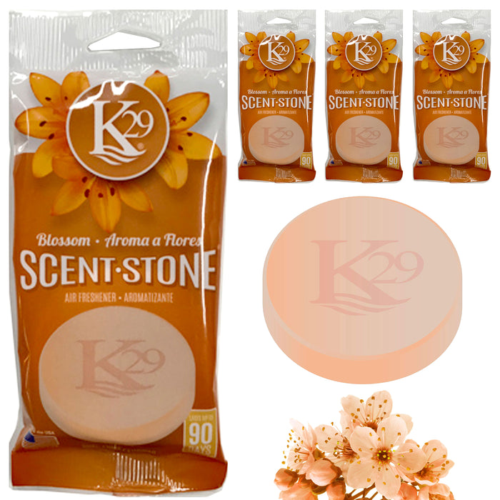 4x Blossom Aroma Scent Stones K29 Keystone Natural Odor Eliminator Air Freshener