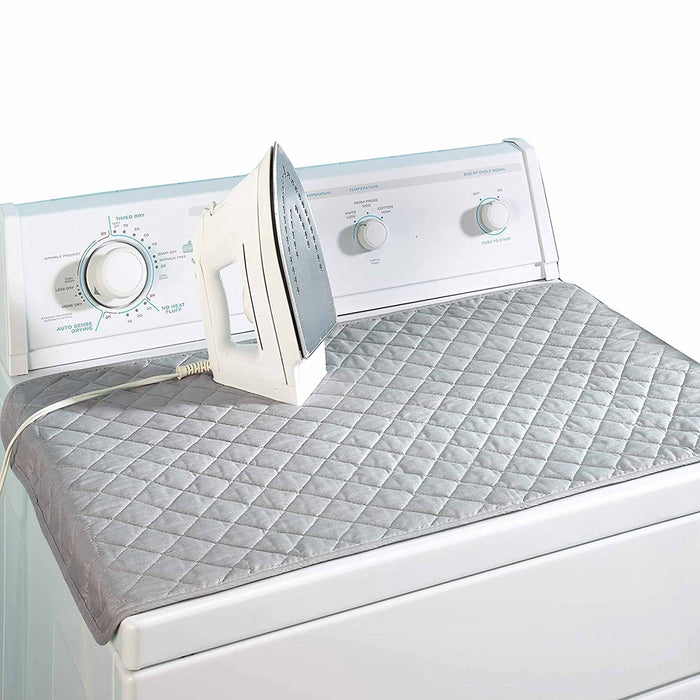 Iron Anywhere Ironing Mat Portable Magnetic Cover Apartments School Dorm Travel
