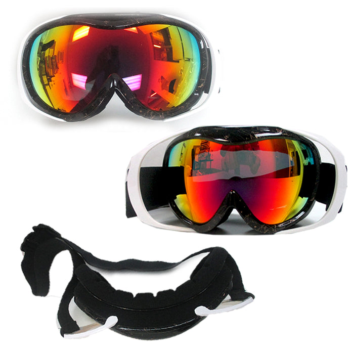 Adult Snowboard Ski Goggles Anti-Fog Double Lens Motocross Snow Skiing Sunglass