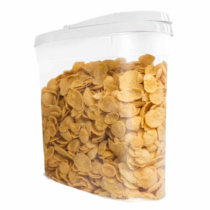 1 Plastic Cereal Dispenser 162oz Dry Food Snack Nut Storage Container 4.8 Liters