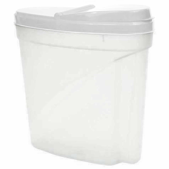 1 Plastic Cereal Dispenser 162oz Dry Food Snack Nut Storage Container 4.8 Liters