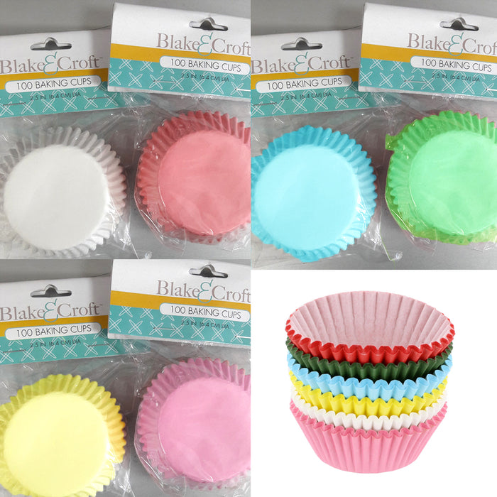 400 Pc Colorful Paper Baking Cups Cupcake Liners Muffin Cake Mold Assorted