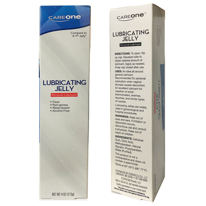 2 X Water Based Lube Personal Lubricant Lubricating Jelly Natural Feel Glide 4oz